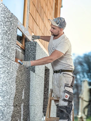 Leistung: Wärme&shy;dämmung